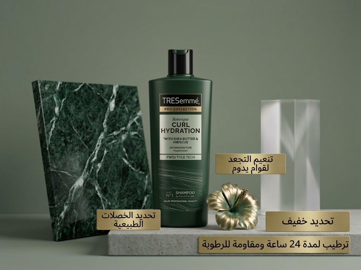 شامبو TRESemmé Botanix Curl Hydration Shampoo 400ml - الصورة 4