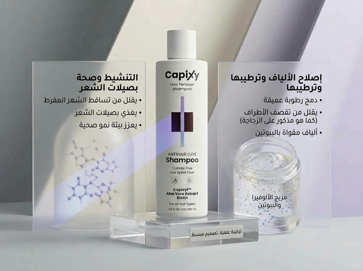 شامبو كابيكسي المقوي ومغذي الشعر (Capixy Hair Fertilizer Shampoo) - الصورة 3