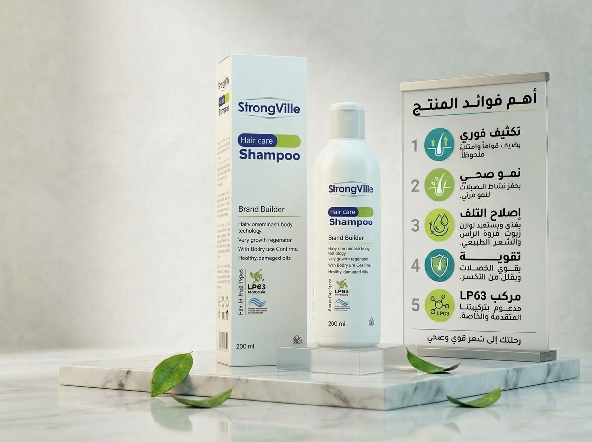 شامبو سترونج فيل Strongville Shampoo - الصورة 3