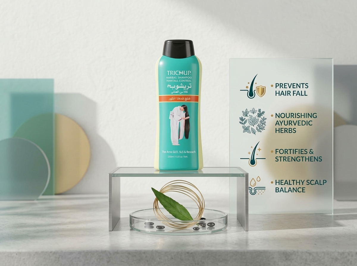 شامبو تريشوب لمنع تساقط الشعر Trichup Hair Fall Control Shampoo - الصورة 3