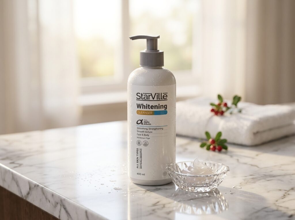 starville whitening cleanser 400ml