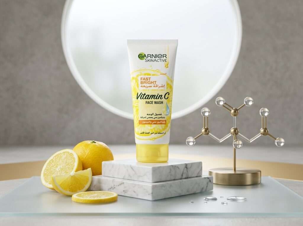 Garnier Fast Bright Vitamin C Purifying Wash 100ml