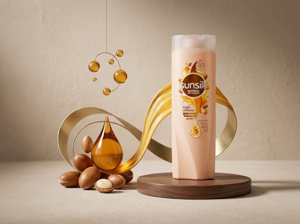 صان سيلك الطبيعي بالعسل وزيت اللوز Sunsilk Honey Anti-Breakage shampoo