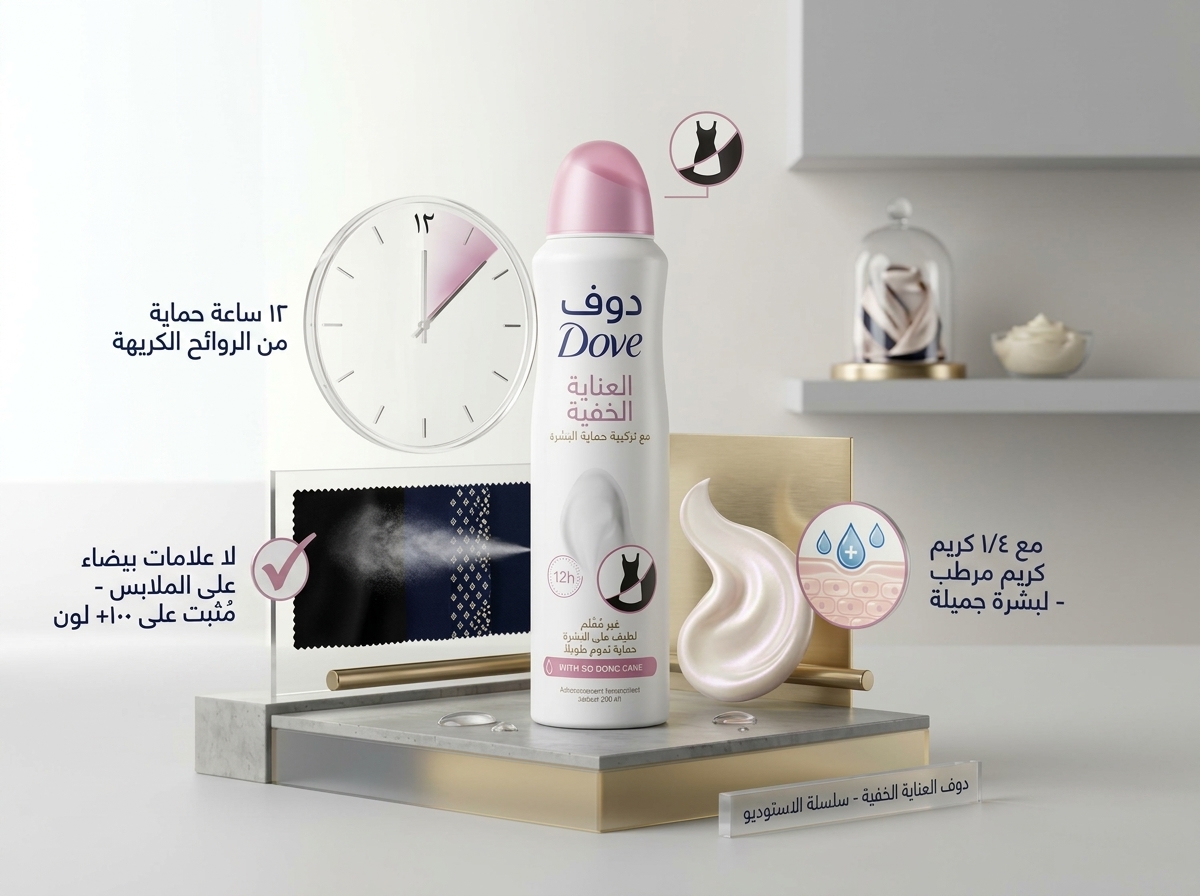  بخاخ دوف إنفزيبل كير لمسة الزهور (Dove Invisible Care Floral Touch) - الصورة 3