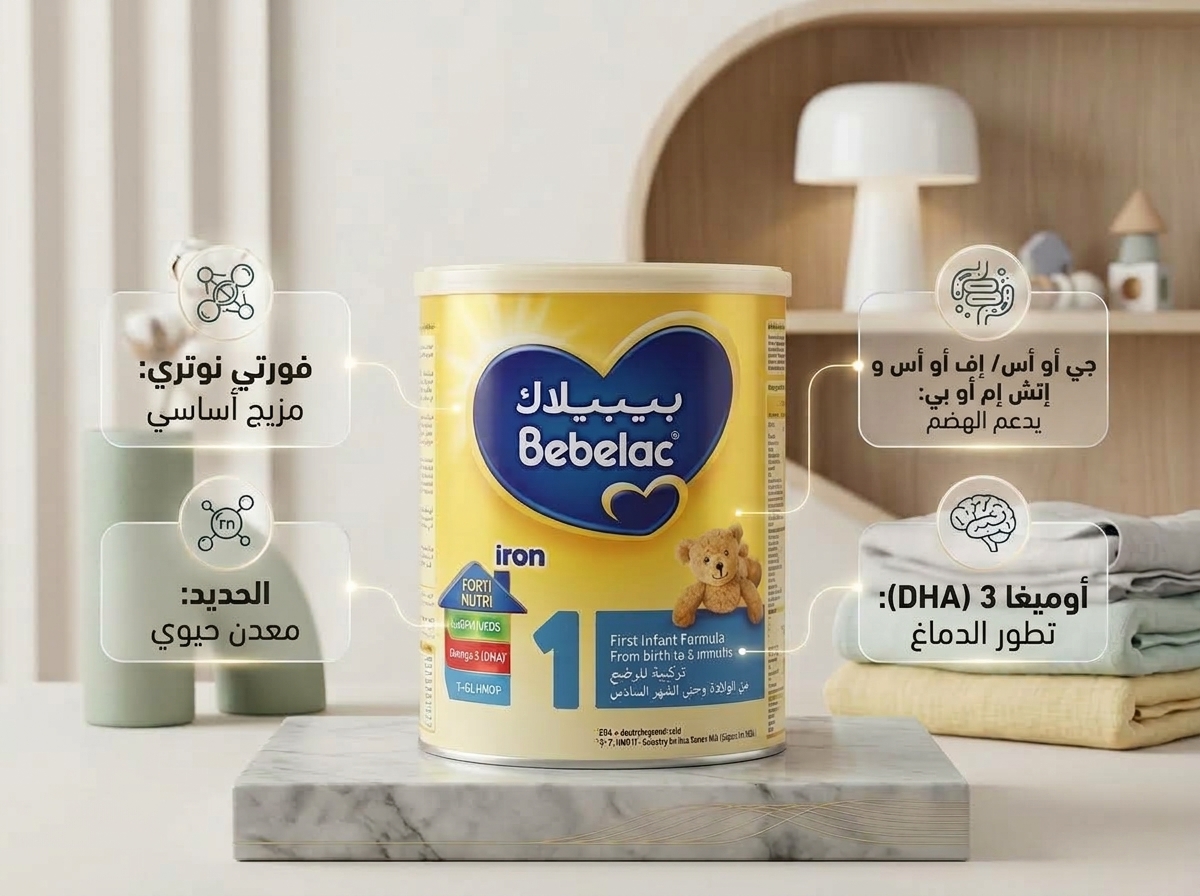 حليب بيبيلاك 1 (Bebelac 1) - الصورة 3