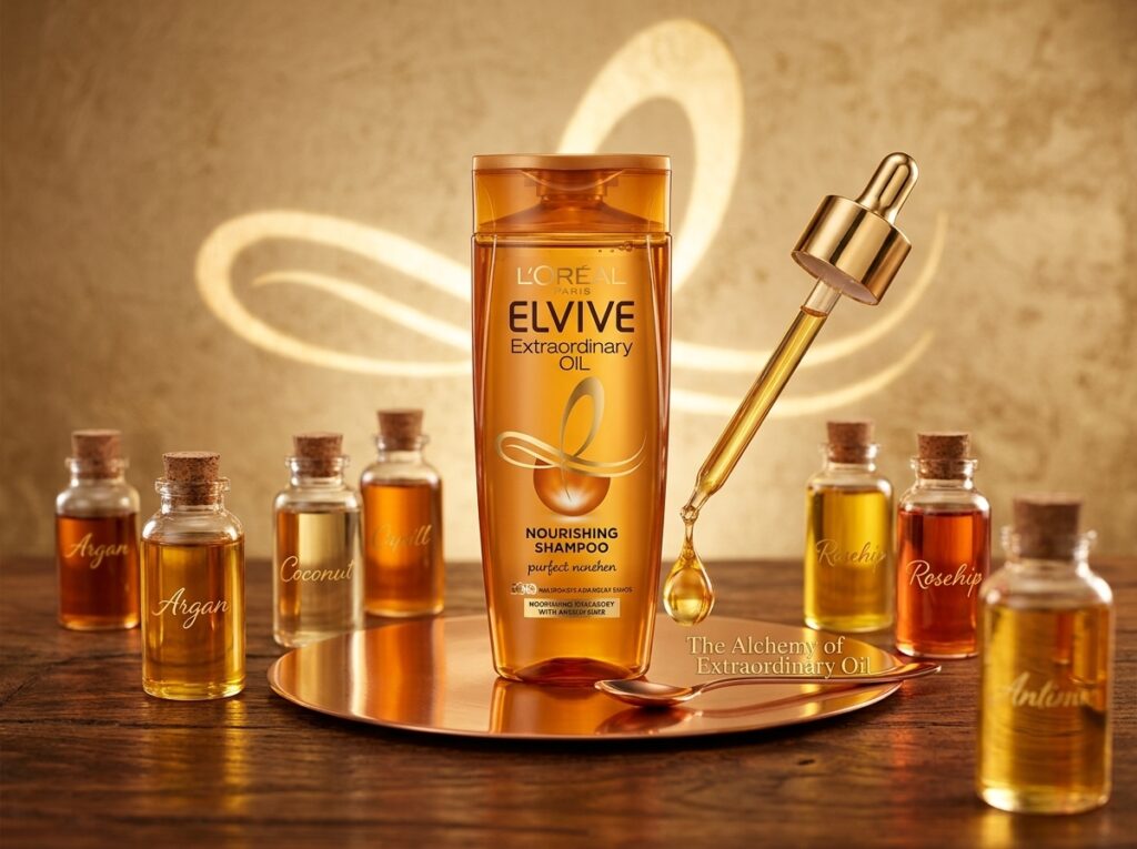 شامبو لوريال إلفيف إكستراورديناري أويل Elvive Extraordinary Oil Shampoo 400ml