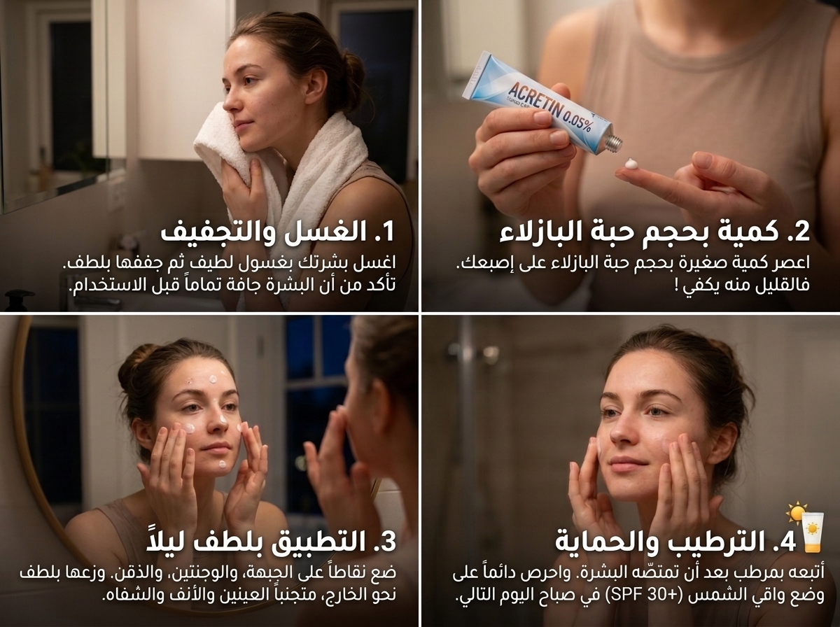 كريم أكريتين (Acretin Cream) 0.05% - الصورة 4