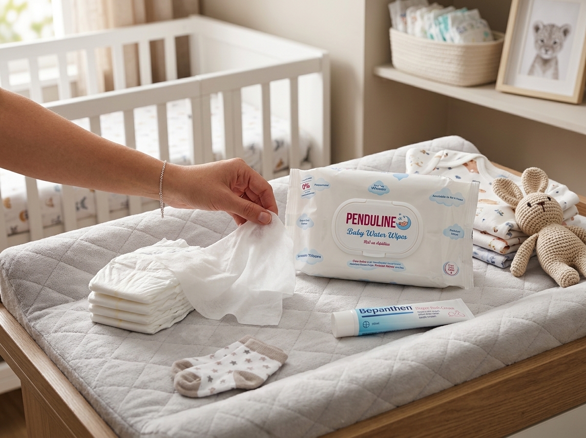 مناديل بندولين المائية (Penduline Water Wipes for sensetive skin)
