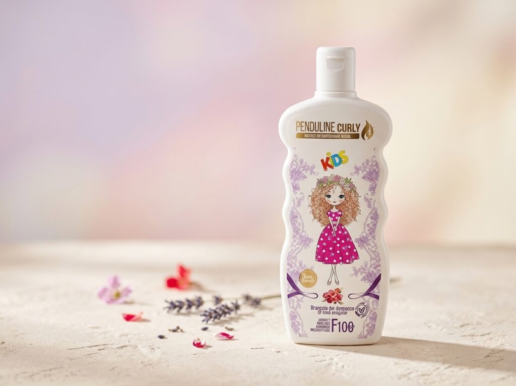 بلسم بندولين للشعر الكيرلي للأطفال300ml