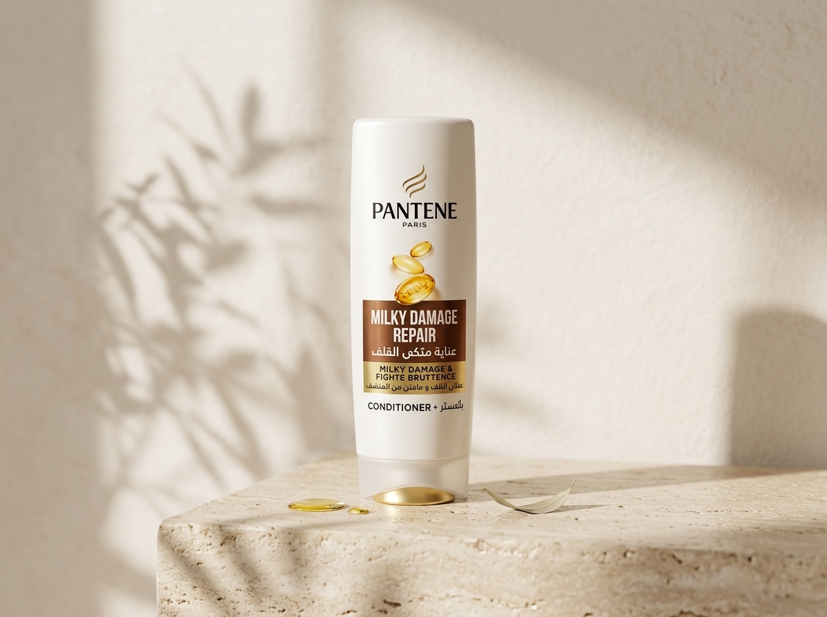 بلسم بانتين برو-في عناية ملكي للتلف pantene milky repair conditioner 360ml