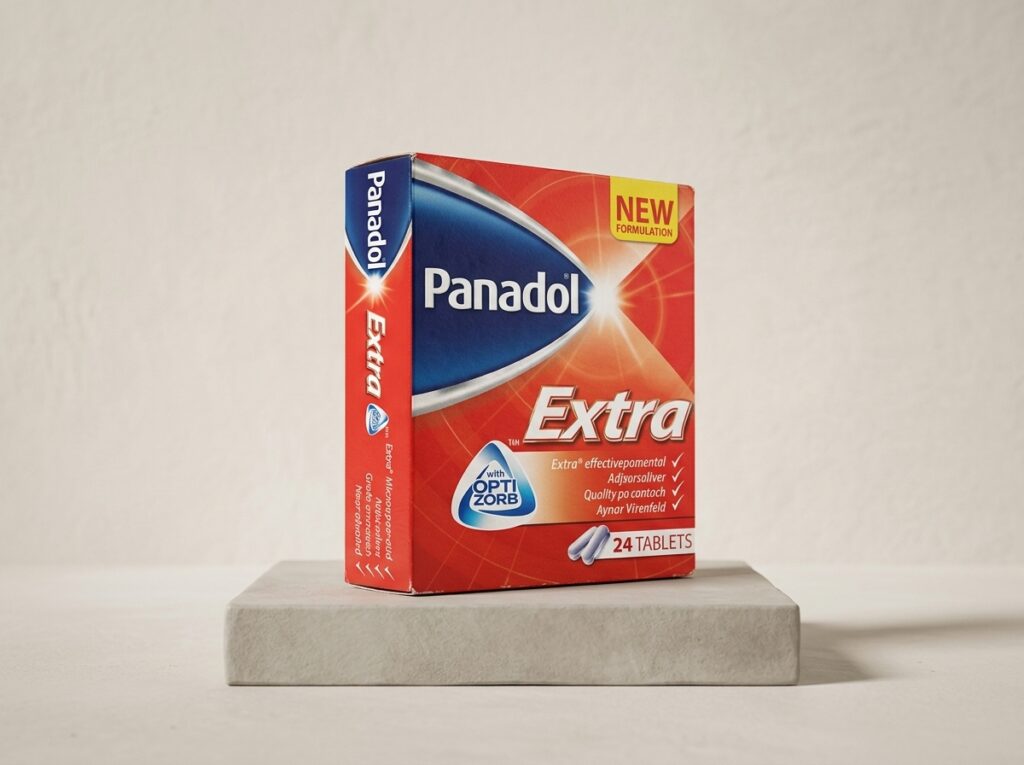 بنادول إكسترا الأحمر (Panadol Extra) المحلى