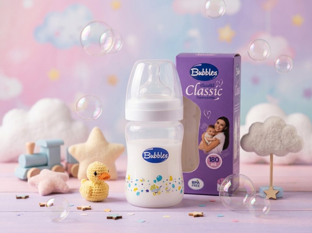 ببرونة بابلز كلاسيك سعة 120 مل (Bubbles Classic 120ml)