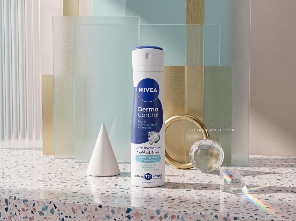  بخاخ مضاد التعرق نيفيا ديرما كونترول ديفيند (NIVEA Derma Control Defend)