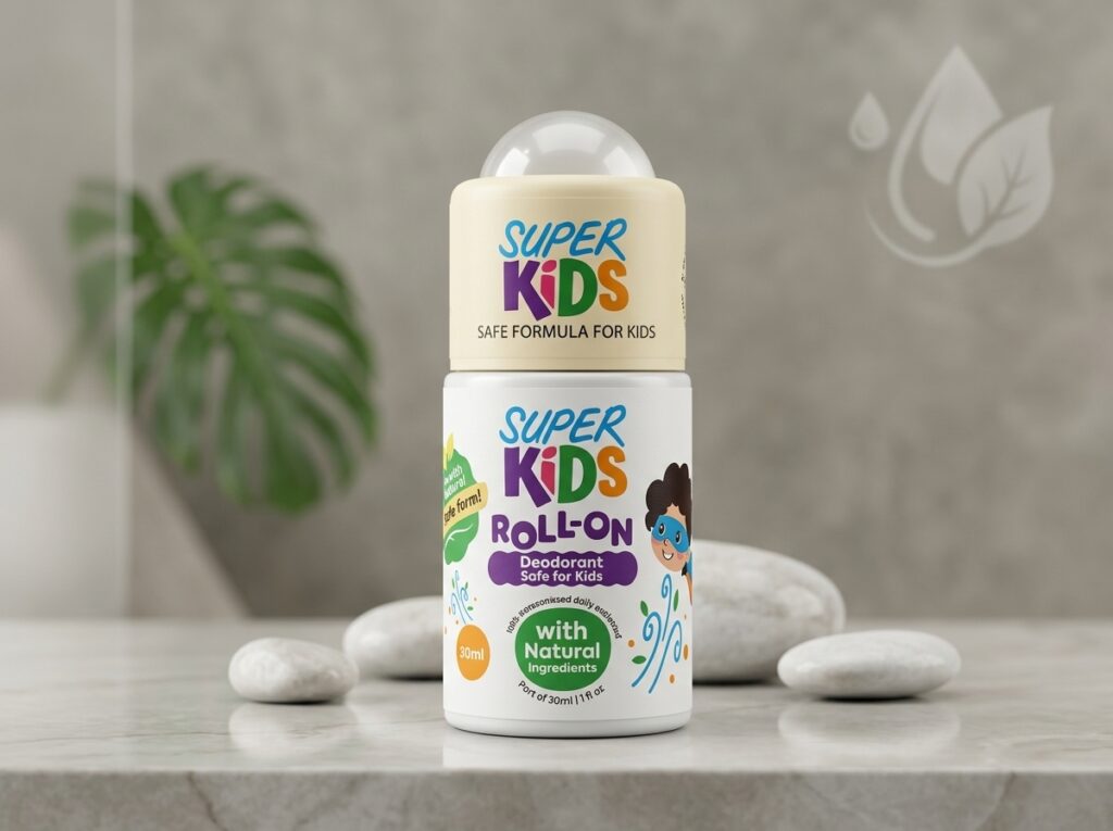  رول أون سوبر كيدز للأطفال - خالي من العطور (Super Kids Roll-On Fragrance-Free)