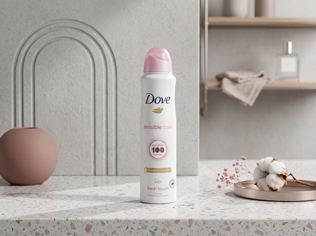 بخاخ دوف إنفزيبل كير ضد العلامات البيضاء (Dove Invisible Care Anti-White Marks)